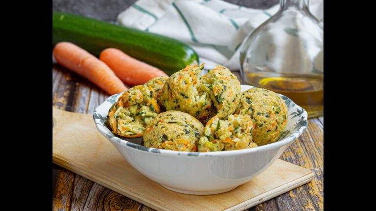 Polpette vegetali: gusto e salute con zucchine, patate e carote, senza uova!