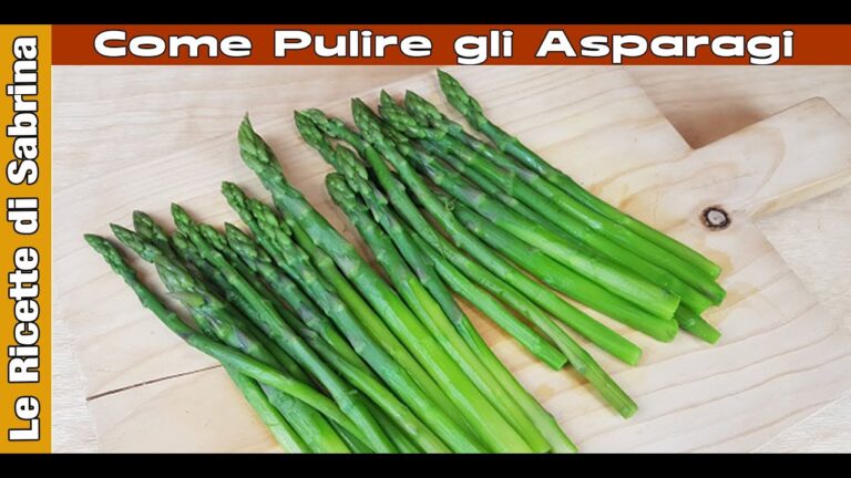 Segreti per pulire gli asparagi: rivelazioni per una perfetta degustazione!